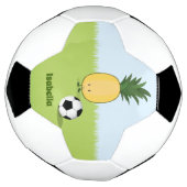 名前付きPineappleキャラクター |サッカーボール サッカーボール (回転)