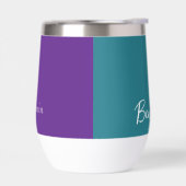 名前付パーソナライズされたきターコイズ (左面)