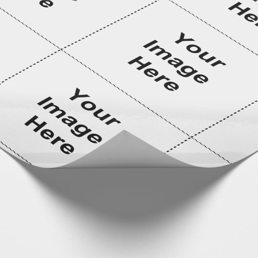 名前入りなあなたのカスタムなイメージか文字を加えて下さい ラッピングペーパー (角)