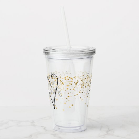 名前入りなお母さんのスーパーヒーローの母の日名前と アクリルタンブラー (左)