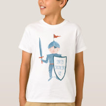 名前入りなかわいい騎士