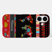 名前入りなかわいらしいiPhone 6 Case-Mate iPhoneケース (裏面 (横))
