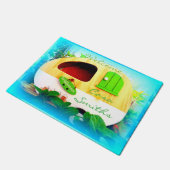 名前入りなジプシーの家Thunder_Cove ドアマット (アングル)