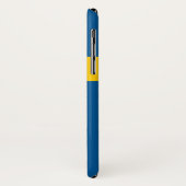 名前入りなスウェーデンのスウェーデンの旗 Case-Mate iPhoneケース (裏面/左)