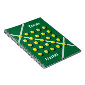 名前入りなテニスコーチ ノートブック (右側)