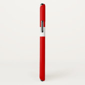 名前入りなデンマークのデンマークの旗 Case-Mate iPhoneケース (裏面/右)