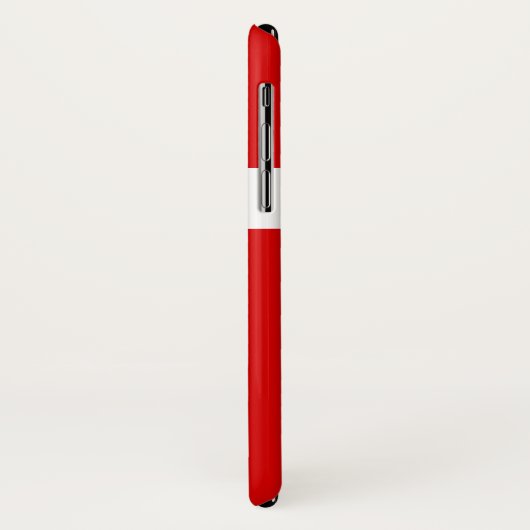 名前入りなデンマークのデンマークの旗 Case-Mate iPhoneケース (裏面/左)