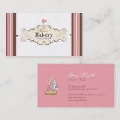 名前入りなパン屋の名刺 名刺 (正面/裏面)