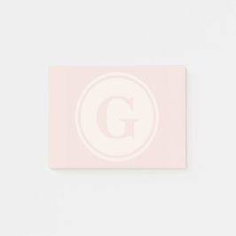 名前入りなモノグラムのモモのポスト・イット ポストイット