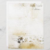 名前入りなレターヘッド レターヘッド (正面/裏面)