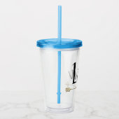 名前入りな一流のタンブラー アクリルタンブラー (右)