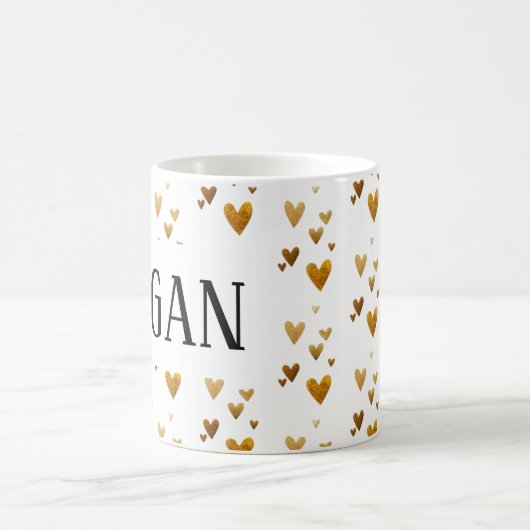 名前入りな一流のマグ コーヒーマグカップ (中央)