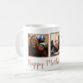 名前入りな母の日のマグ コーヒーマグカップ (正面左)