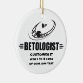 名前入りな相場師 セラミックオーナメント (右)