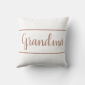 名前入りな祖母がある2つの理由I愛 クッション (裏面)