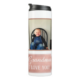 名前入りな祖母の写真 タンブラー