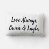 名前入りな祖母の枕 ランバークッション (裏面)