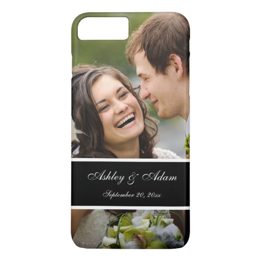 名前入りな結婚式の写真の記念品 Case-Mate iPhoneケース (裏面)