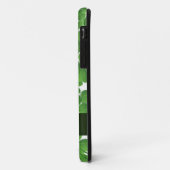 名前入りな緑のアイルランドのシャムロック Case-Mate iPhoneケース (裏面/左)