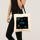名前入りな雪片袋 トートバッグ (正面(商品))