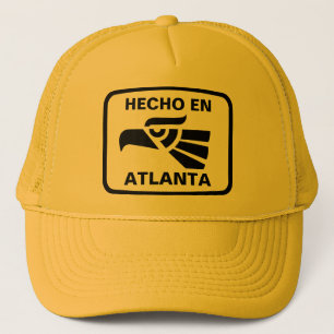 名前入りなHecho enアトランタのpersonalizadoのカスタム キャップ