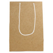 名前入りのひまわり ミディアム ギフトバッグ (裏面)