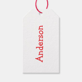 名前入りのクリスマス靴下タグ, 靴下名札 ギフトタグ