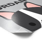 名前入りの可愛いフレンチブルドッグ フォトプリント (角)