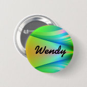 名前入りの記章 缶バッジ (正面&裏面)