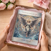 名前入りエンジェルウィングスジャーナルノートブック ノートブック