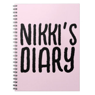 名前入りオリジナルダイアリー CUSTOM ノートブック
