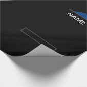 名前入りオリジナルビジネス包装紙 ラッピングペーパー (角)