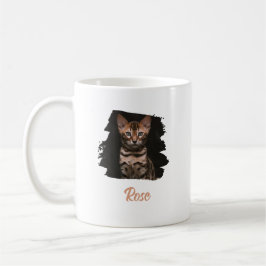 名前入りオーダーメイドペット写真 コーヒーマグカップ