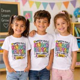 名前入りキッズTシャツ Tシャツ
