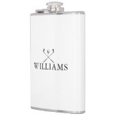 名前入りゴルフクラブ フラスク (左)