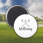 名前入りゴルフクラブ マグネット