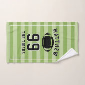 名前入りスポーツタオル|オーダーフットボールプレーヤー ハンドタオル (ハンドタオル)