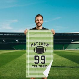 名前入りスポーツタオル｜オーダーフットボールプレーヤー ハンドタオル