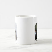 名前入りフォトキャットペットマグ コーヒーマグカップ (中央)