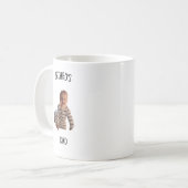 名前入りベビーフォト Dad & Mom 両面デザイン マグカップ (正面左)