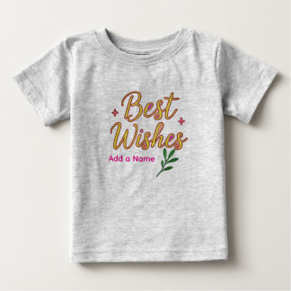 名前入りベビーTシャツ ベビーTシャツ