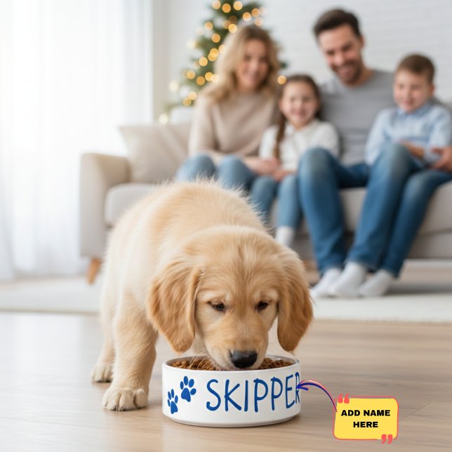 名前入りペットボウル セラミック製: 完璧なプレゼント！ ボウル (Personalized Pet Name Ceramic Bowl: Perfect Gift! )