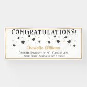 名前入り卒業おめでとうバナー 横断幕 (横)