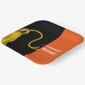 名前入り卒業パーティープレート ペーパープレート (傾斜あり)