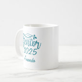 名前入り卒業記念マグカップ コーヒーマグカップ (正面左)
