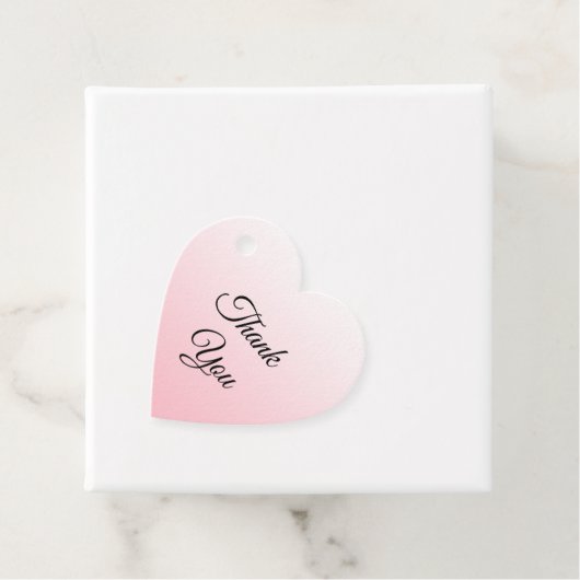 名前入り感謝のフェードピンクギフト フェイバータグ (インサイチュ)