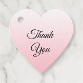名前入り感謝のフェードピンクギフト フェイバータグ (正面)
