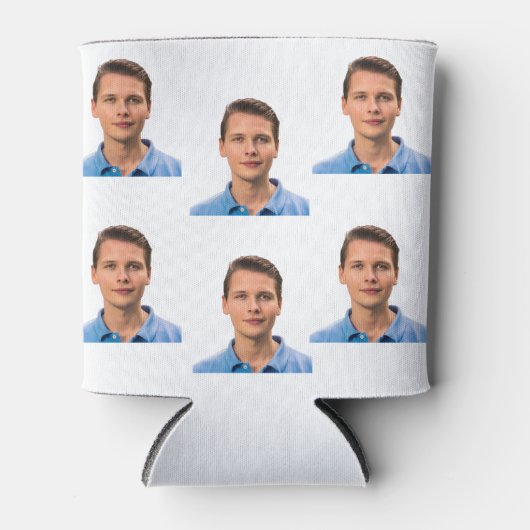 名前入り断熱缶クーラー、面白い名前入り 缶クーラー (正面)