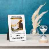 名前入り特別ソング ミュージックプレーヤー フォト フォトプラーク (側面)