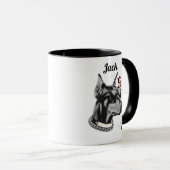 名前入り犬マグカップ マグカップ (正面右)